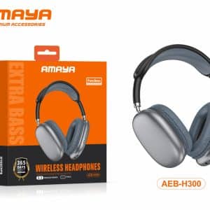 Amaya AEB-H300 Pure Bass Bluetooth Wireless Over-Ear Headphones Kenya – Best Gaming & Music Headset Nairobi