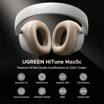 UGREEN HP203 HiTune Max5c ANC – White - Image 3